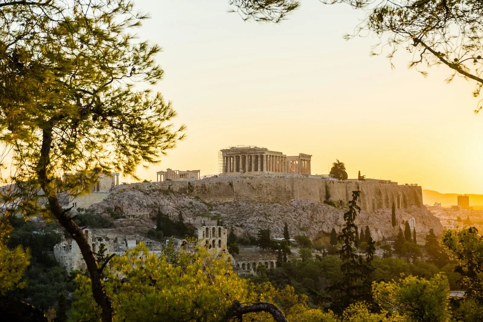 Athene Griekenland Akropolis Acropolis Athens