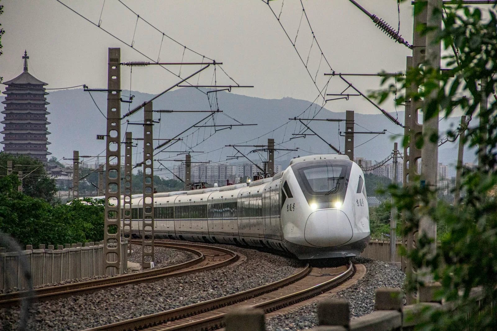 Treintickets boeken in China Hogesnelheidstrein