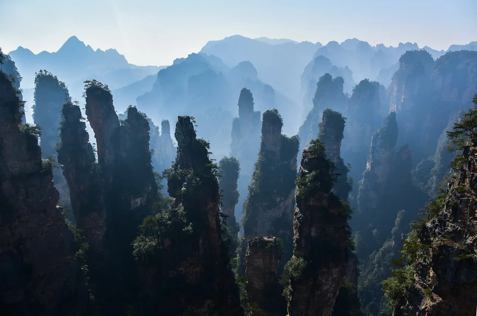 Zhangjiajie Avatar Bergen China Wulingyuan